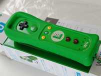 Wii Remote kontroler edycja Luigii kompletny zestaw