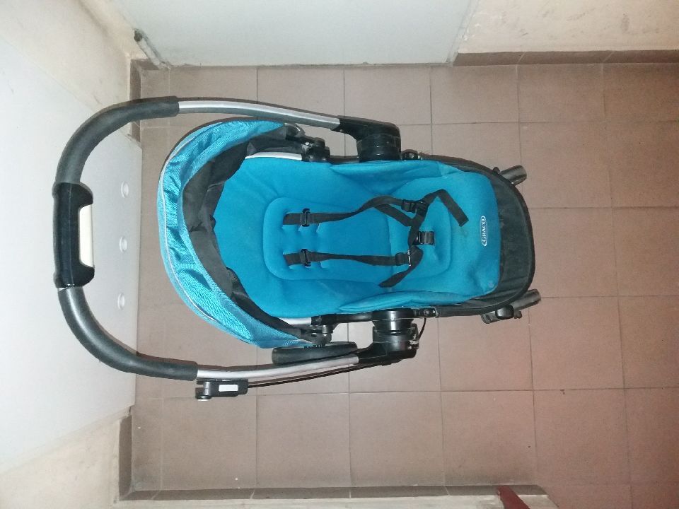 Wózek graco symbio 3w1 turkusowy