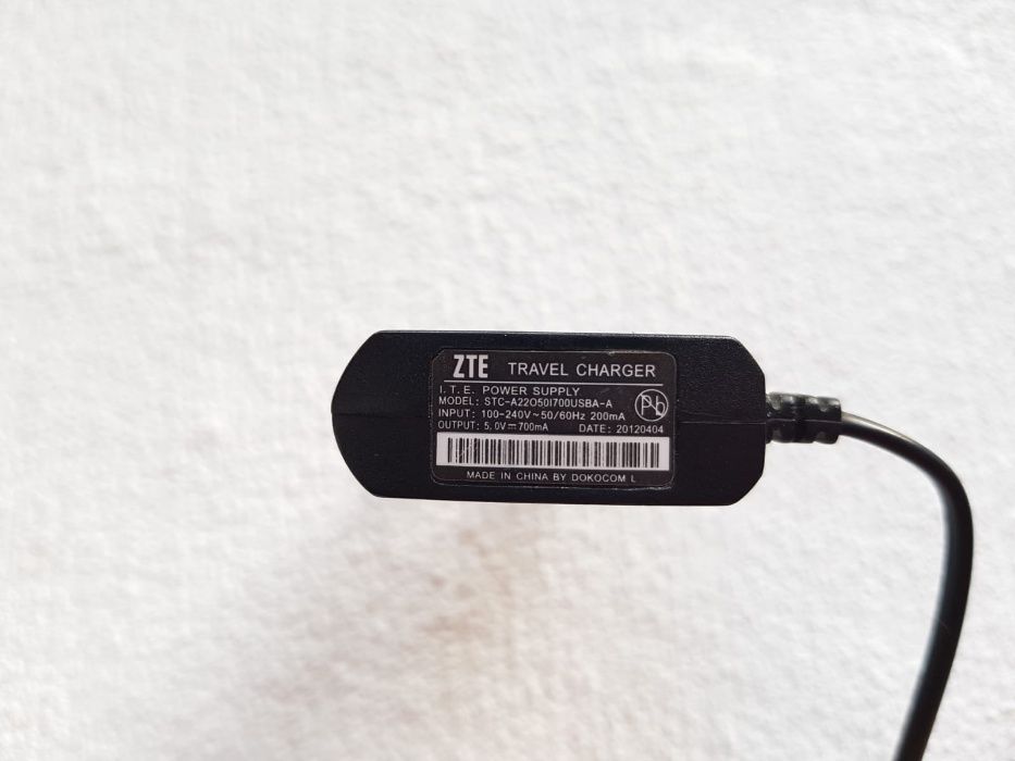 Carregador USB ZTE