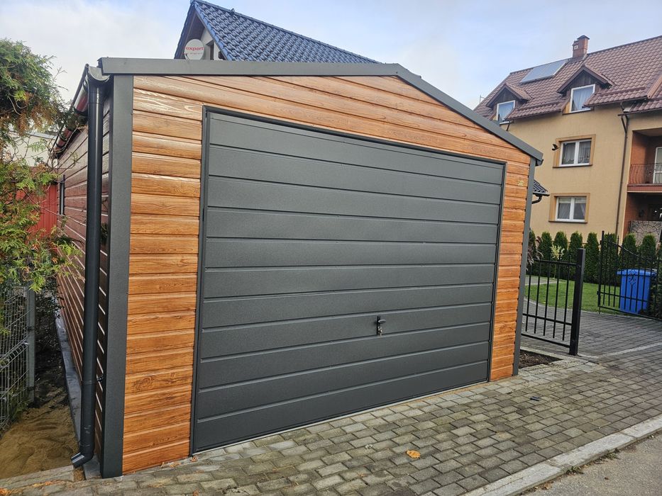 Garaż blaszany producent 6x6,6x5.8 6x5 5x6 6x7 4x7