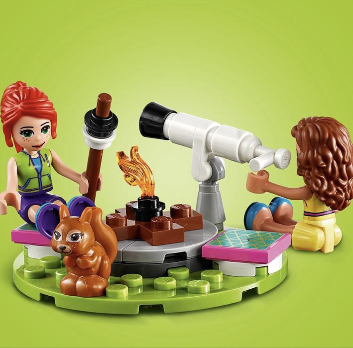 Lego Friends 41392 luksusowy kamping namiot z pudełkiem