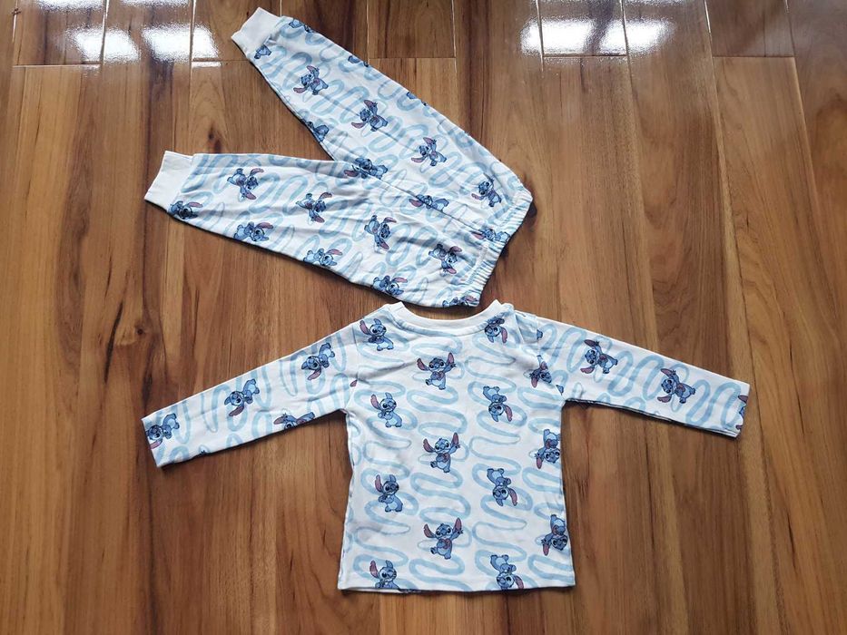 Piżama Disney Baby Stitch  9-12 miesięcy 80cm bawełna