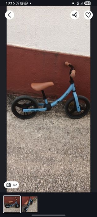 Bicicleta sem pedais