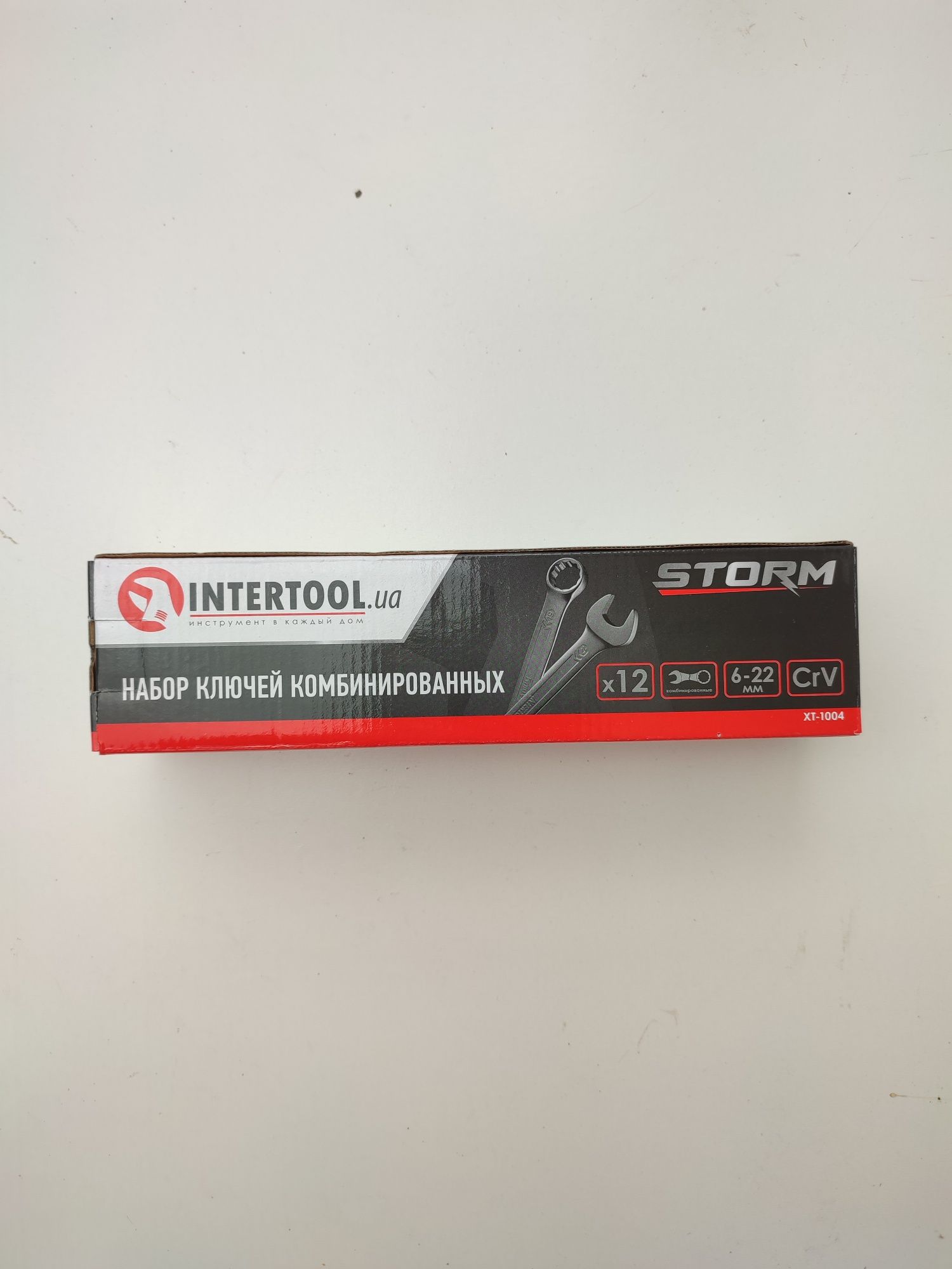 Набор ключей комбинированных 12 шт   STORM INTERTOOL XT 1004