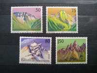 Znaczki Liechtenstein 1989 góry