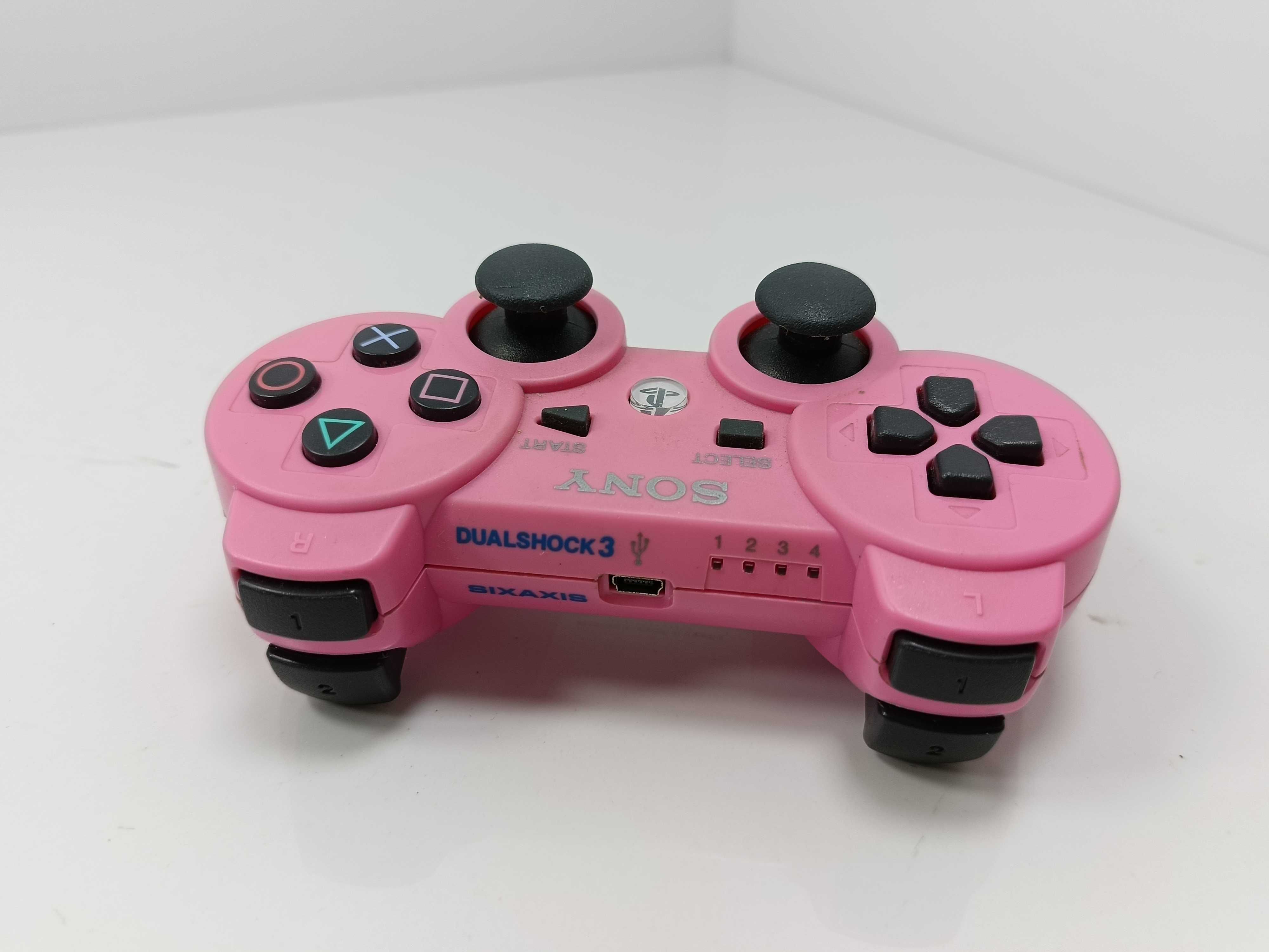 Pad Kontroler Bezprzewodowy Różowy Sony PS3