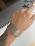 Apple watch bracelet milanesa gold
