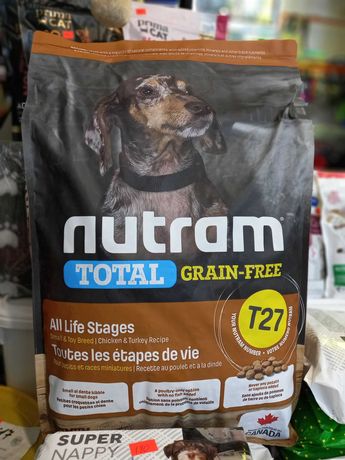 Холистик корм для собак NUTRAM T27 Нутрам мини породы 5,4 кг