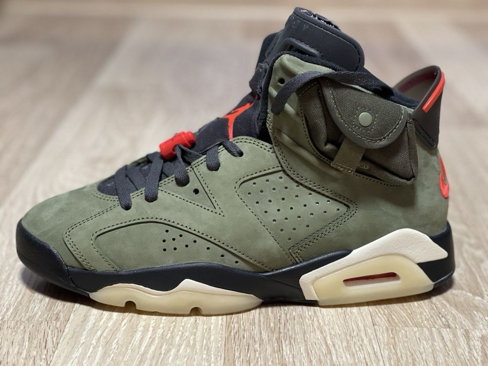 Кросівки Jordan 6 travis scott