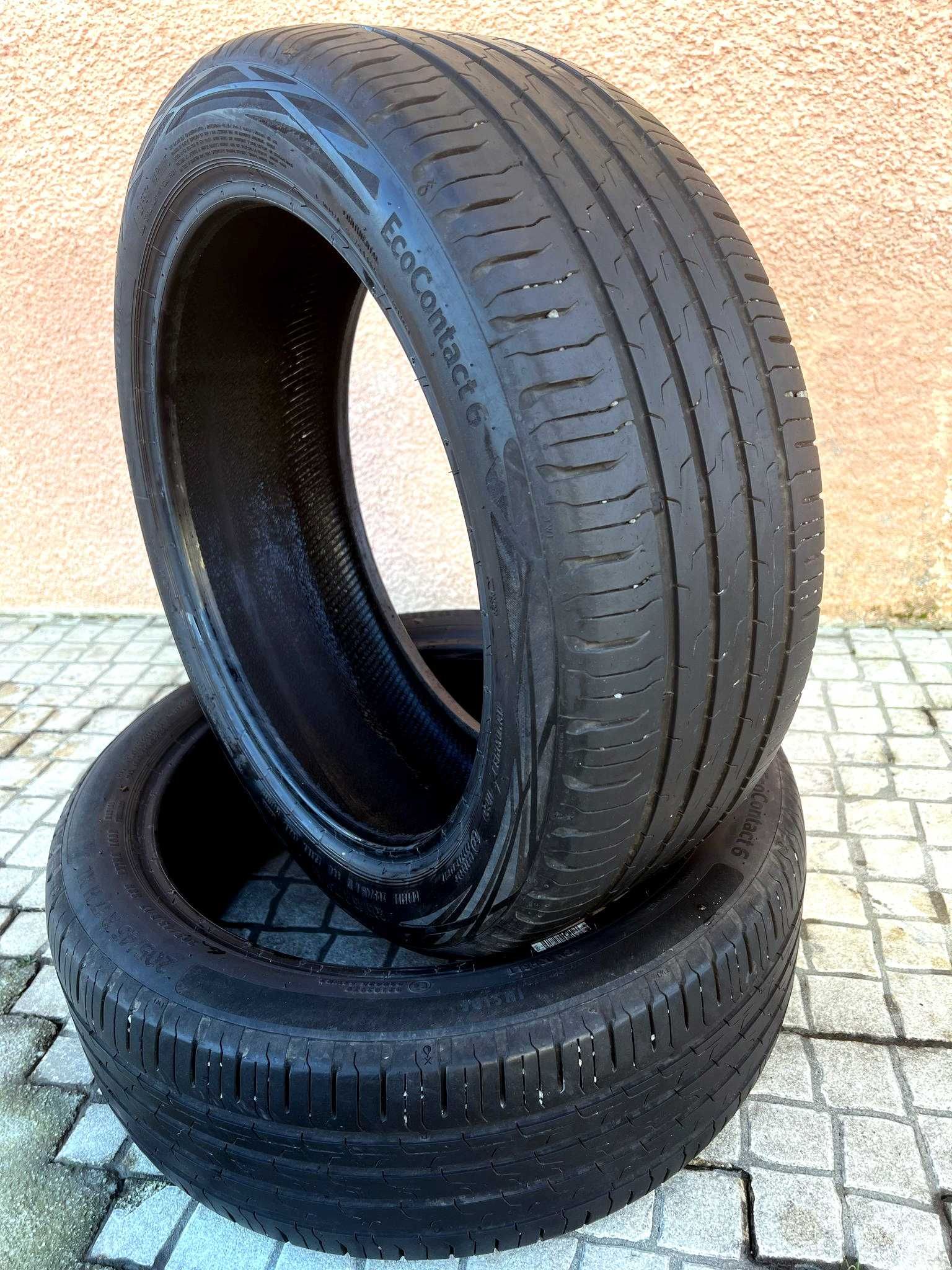Pneus Continental EcoContact 6 - 205/45/17 - Impecáveis