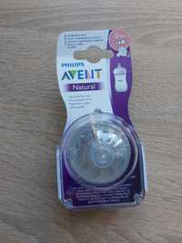 Smoczek Philips Avent silikon 3 m +