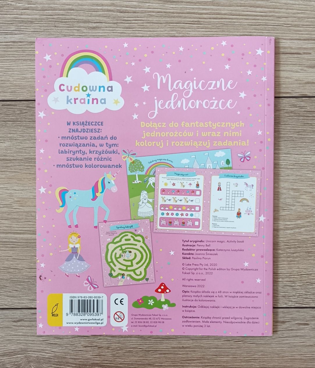 Cudowna kraina Magiczne jednorożce + GRATIS