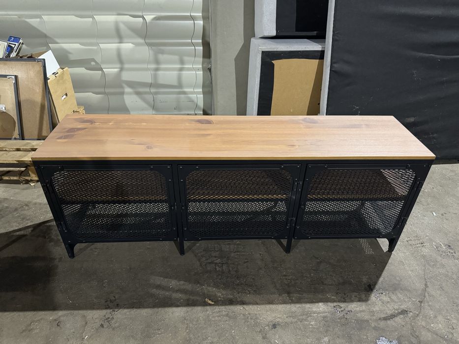 Szafka TV oraz 2x regały IKEA FJALLBO jak nowe