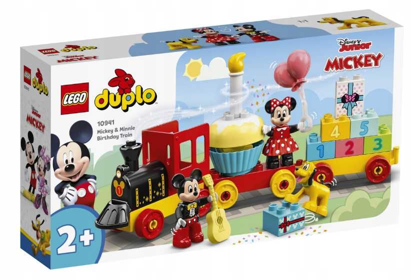 LEGO Duplo 10941 urodzinowy POCIĄG MICKEY i MINNIE klocki