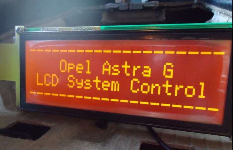 Display Computador de bordo Opel Astra G e Frontera MID
