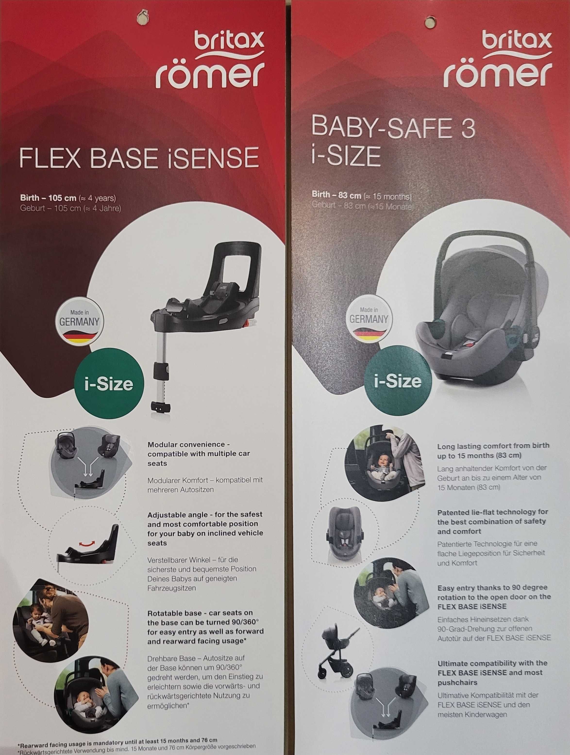 Fotelik i baza isofix Britax Romer