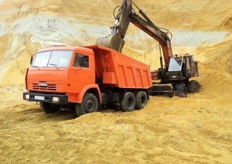 Песок, отсев, щебень, бутовый камень