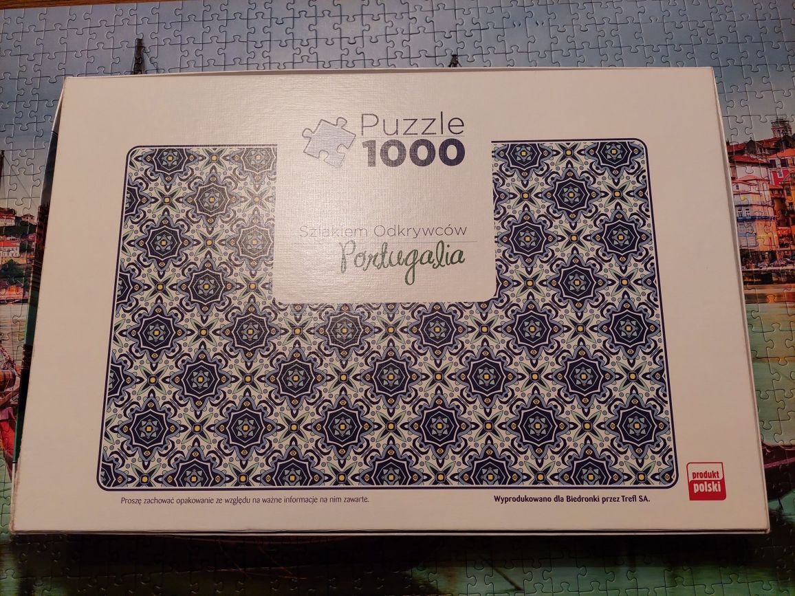 Puzzle 1000 elementów