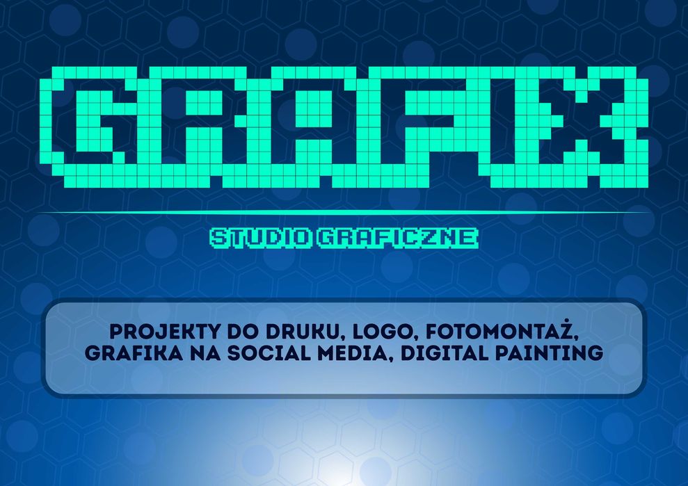 Grafik komputerowy TANIO – druk/logo/social media/e-commerce/art