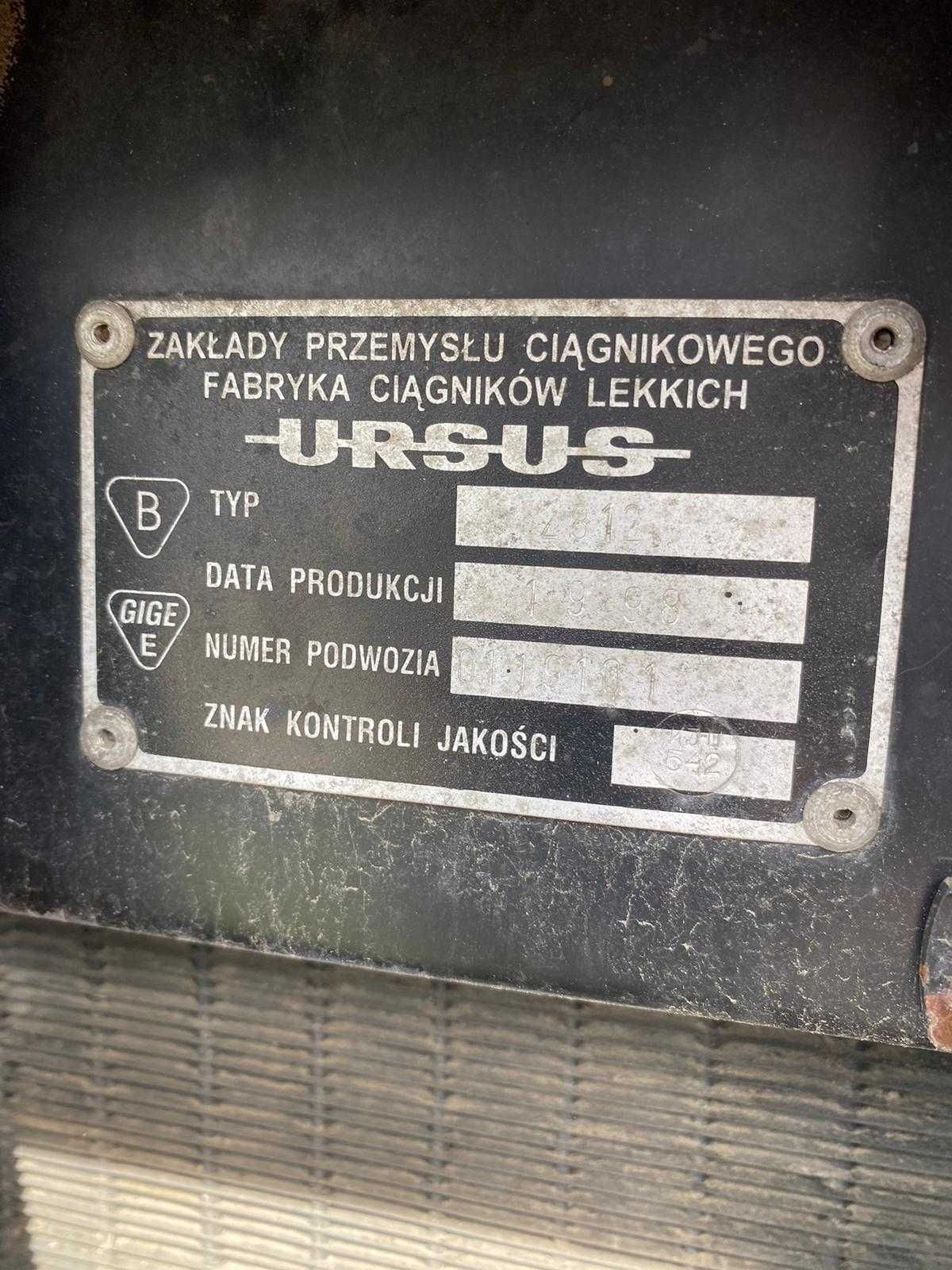 Traktor Ursus 2812