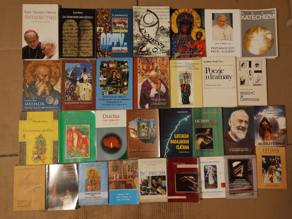 30 Książek Historyczne Religijne Jan Paweł II Kościół Wiara