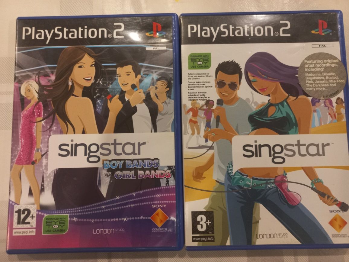 Ps2 singstar jogos