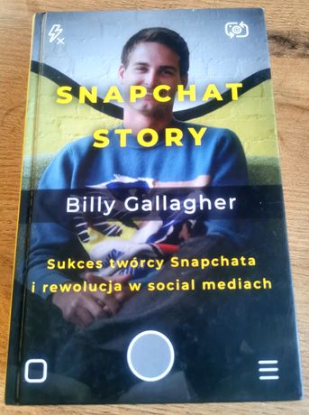 Shapchat story Billy Gallagher twarda okładka