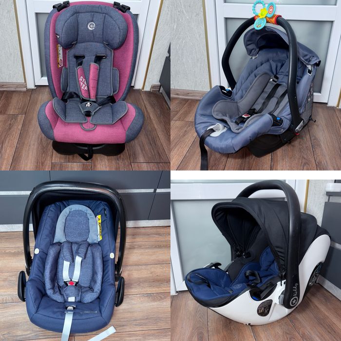 Автокрісло, автокресло, автолюлька. CARRELLO, BRITAX-ROMER, CYBEX