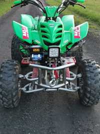 Quad 250 bashan face kawasaki wyciągarka hak ledy mocno doinwestowany