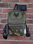 Maly plecak USA Steve Madden Military army khaki
