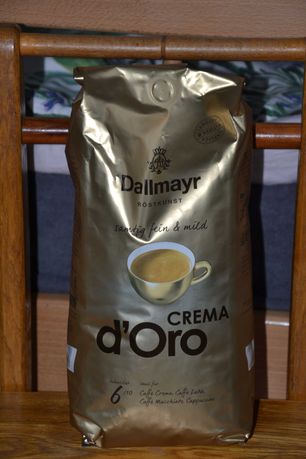 DALLMAYR Кава Crema Doro в зернах 1 кг original Germany