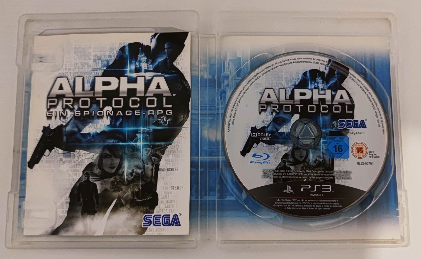 Gra Alpha Protocol PlayStation 3 (PS3)