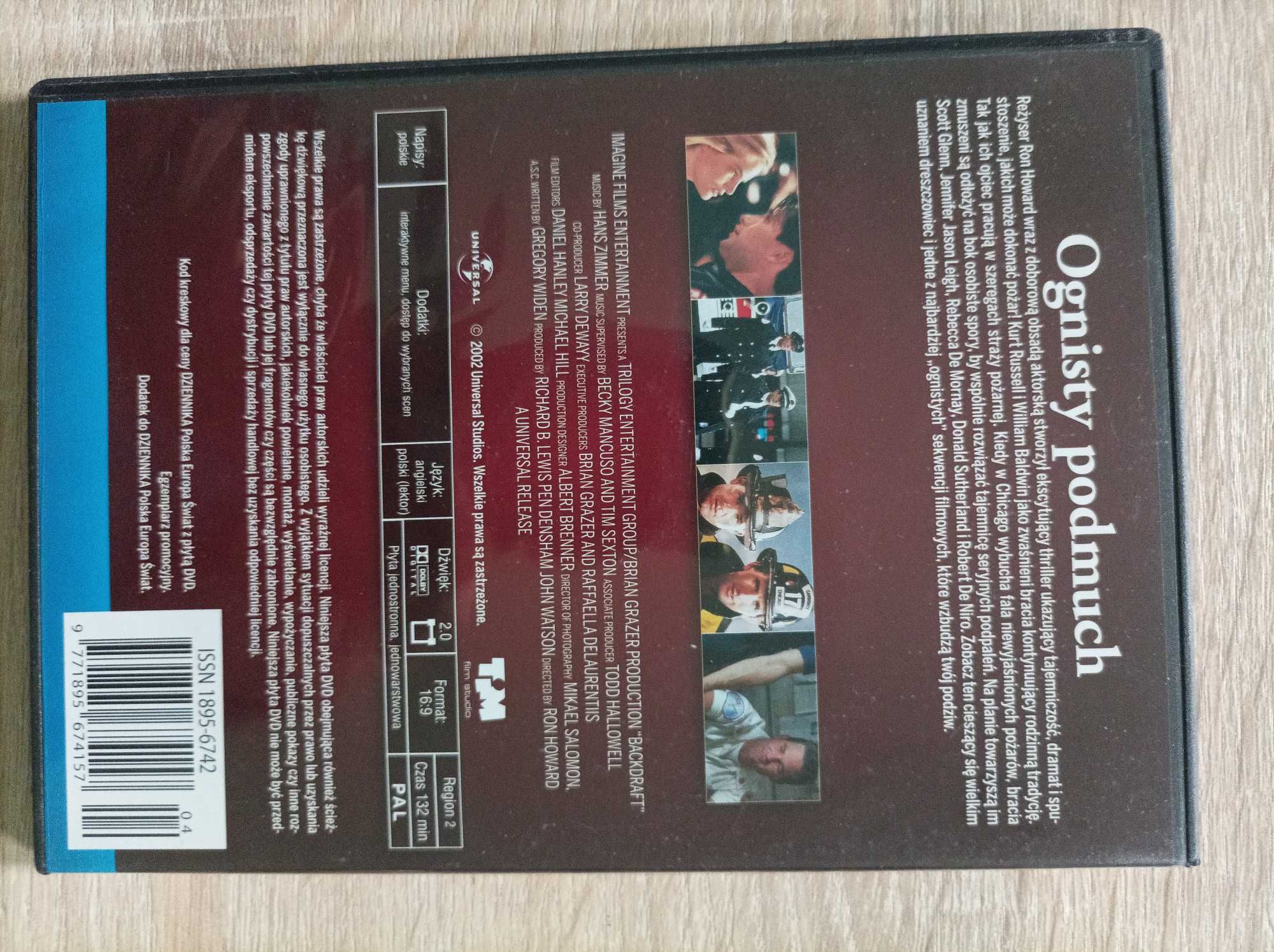 Film DVD Ognisty Podmuch