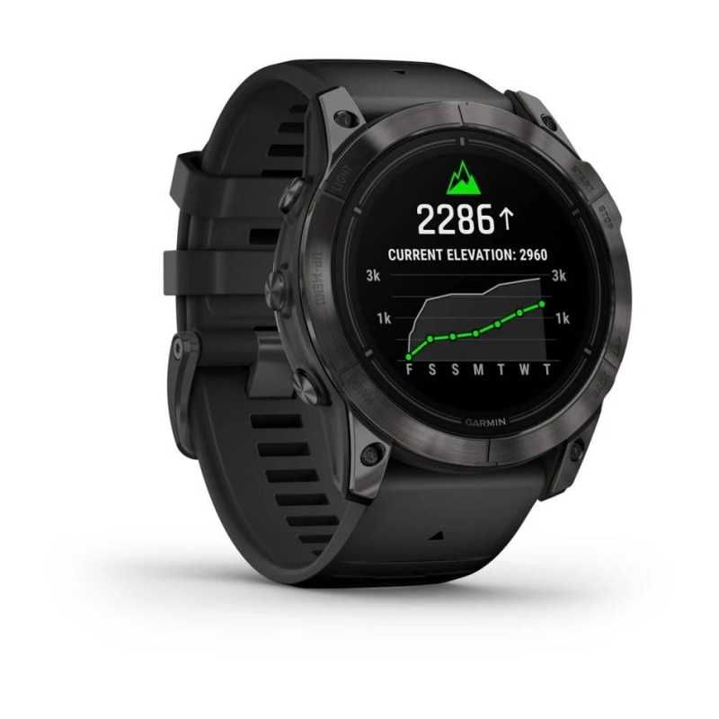 Годинник Garmin Epix Pro Sapphire 51 mm Carbon Grey DLC Titanium w  BB