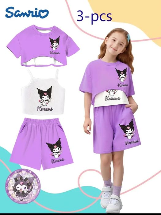 Літній костюм для дівчинки