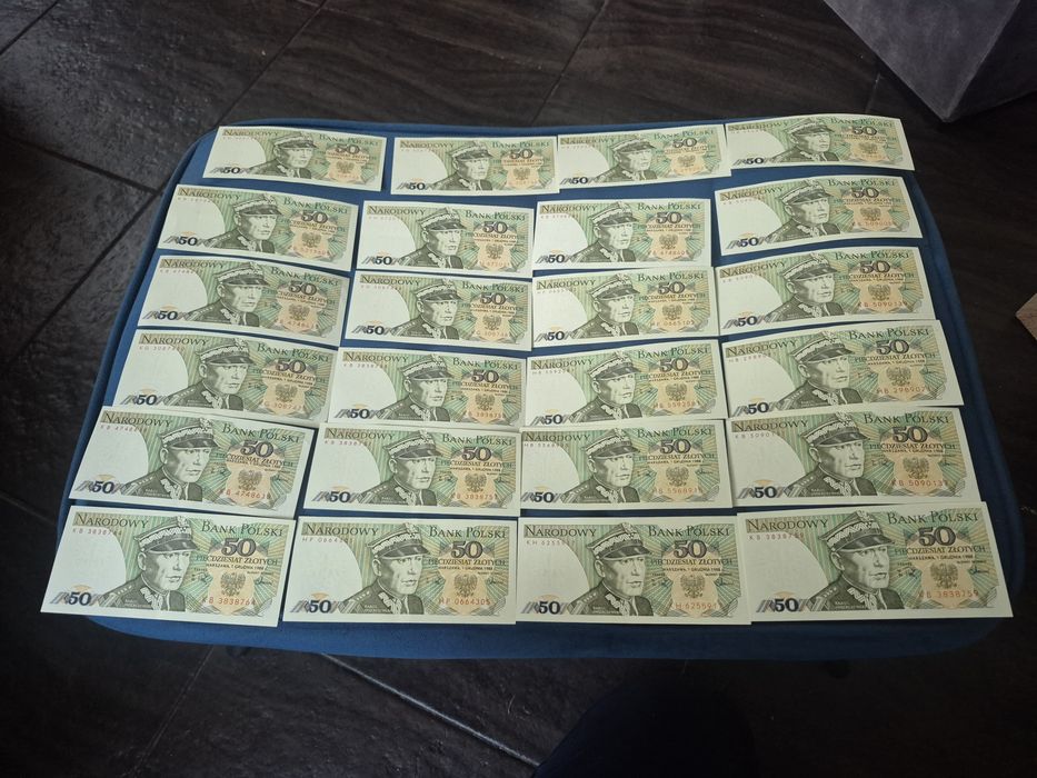 Banknoty PRL Jak nowe