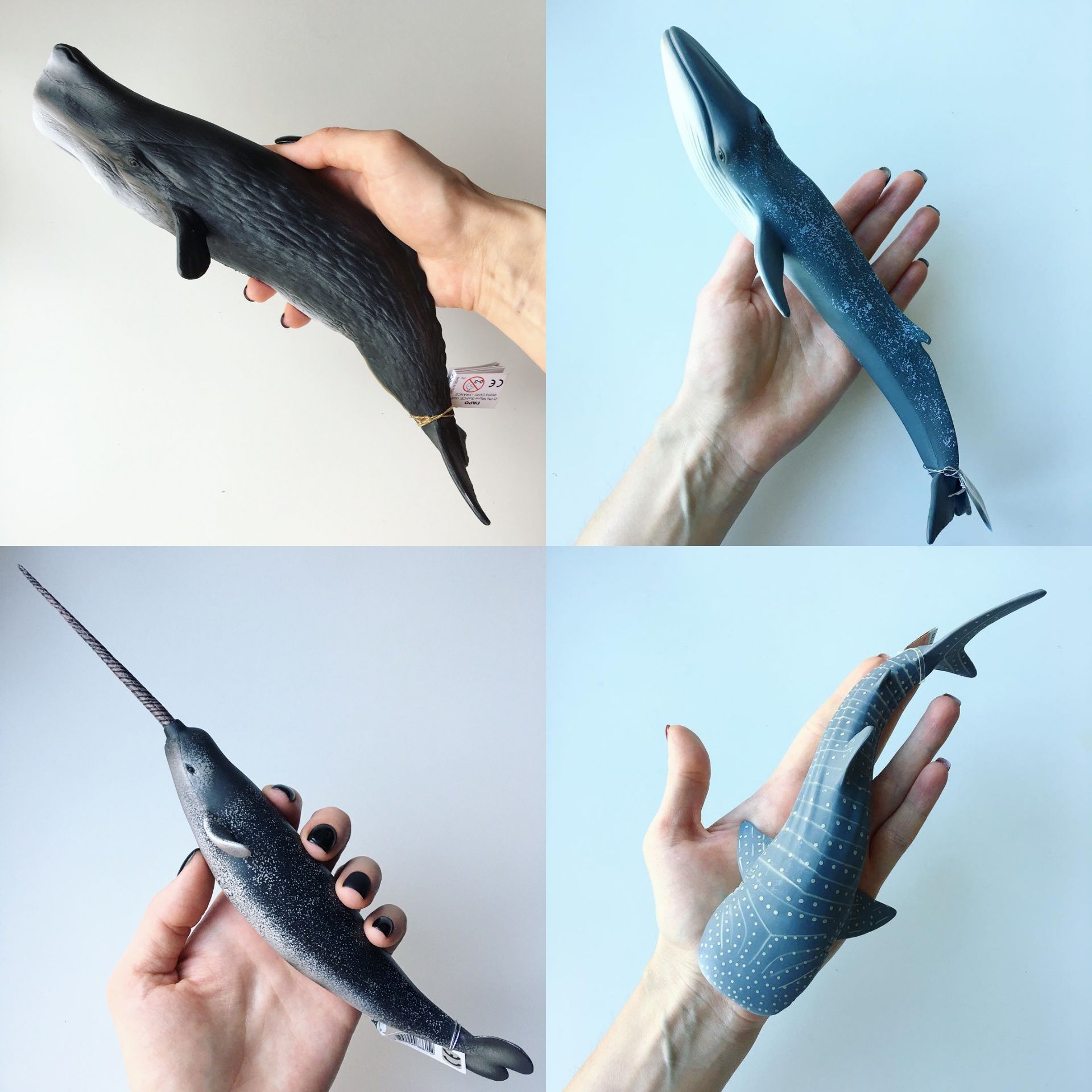 Schleich Шляйх Papo акула дельфин кит кашалот осьминог косатка