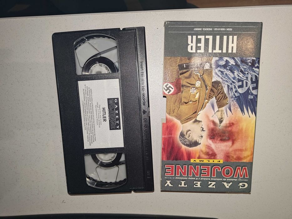 kaseta vhs historyczna gazety wojenne "hitler"