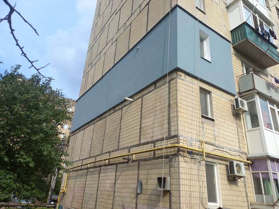 Утеплення квартир, будинків, фасадів пенопластом 20см