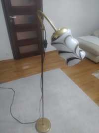 Designerska podłogowa stojąca lampa do salonu