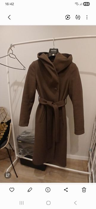 Płaszcz zimowy rozm 34