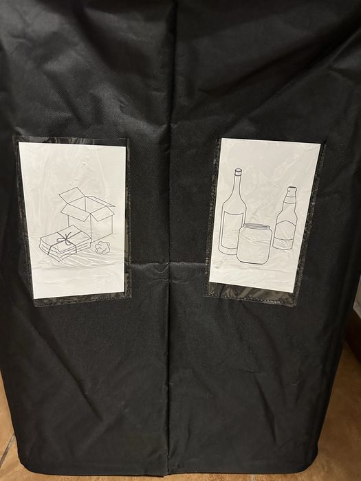 Pojemnik do segregacji odpadów 150L