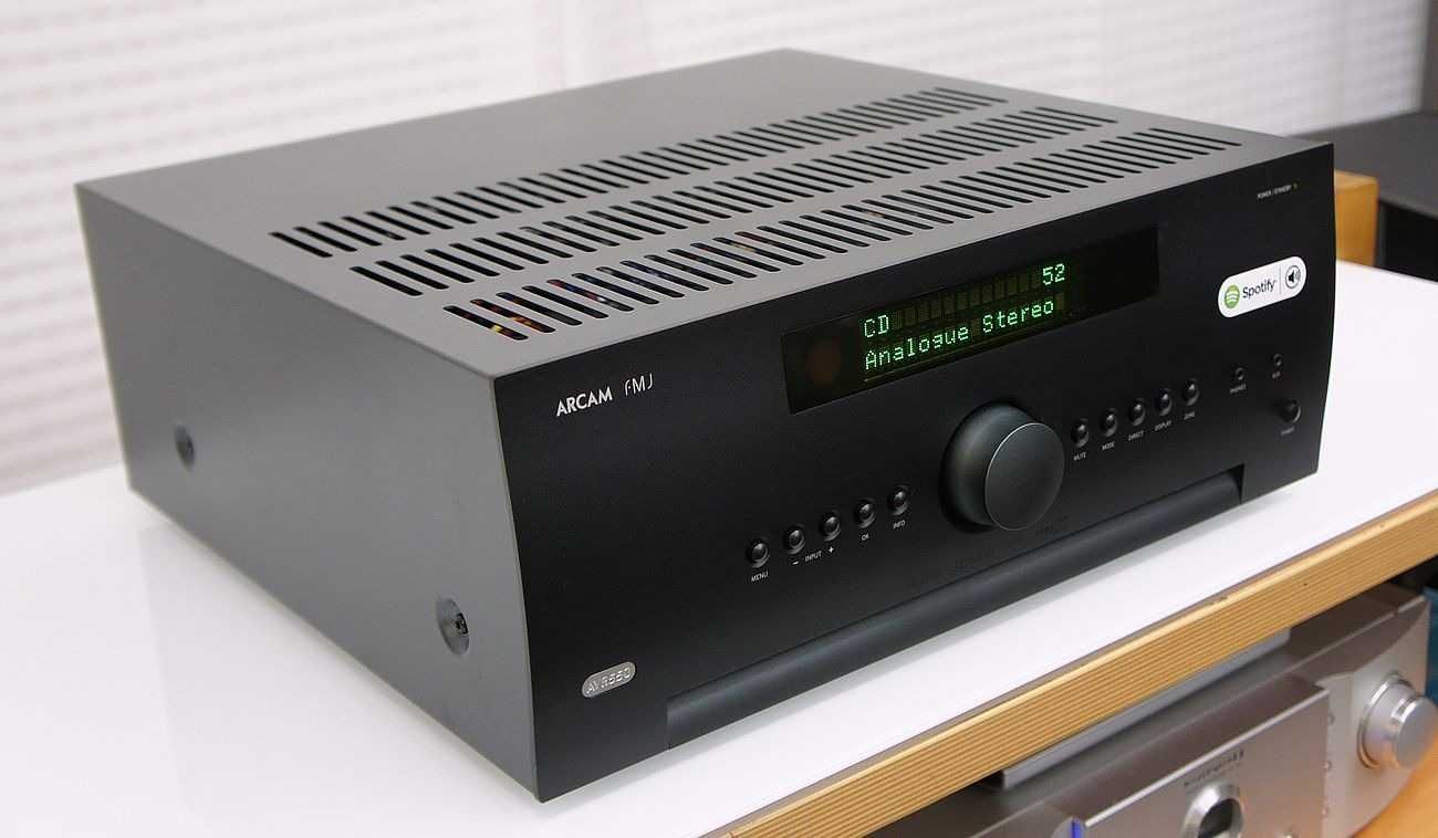 amplituner ARCAM AVR550 4k Atmos HDR Dirac stan idealny komplet okazja