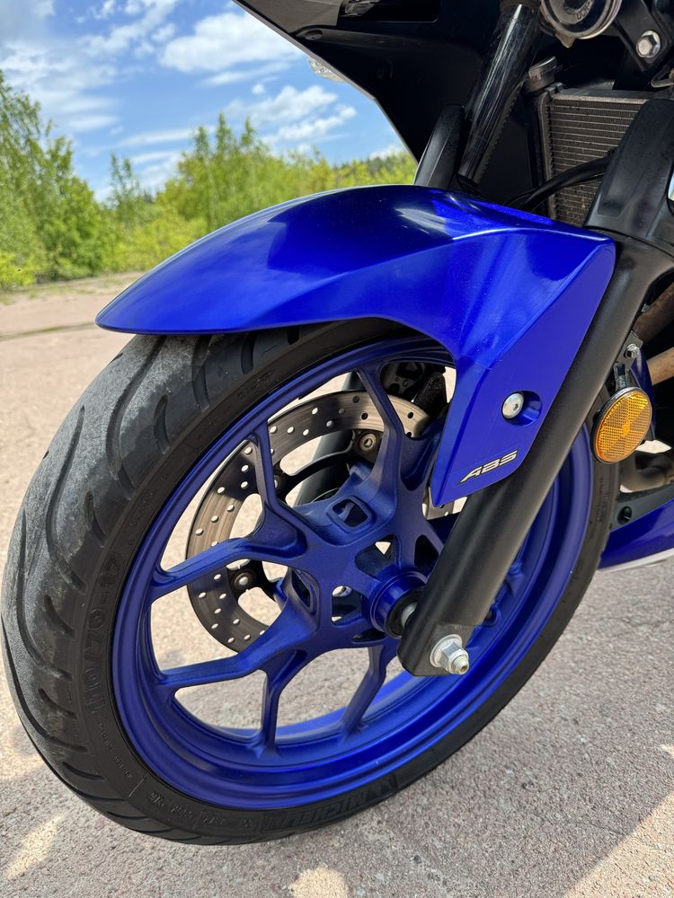 YAMAHA R3 з Японіі 2018 рік розмитнений