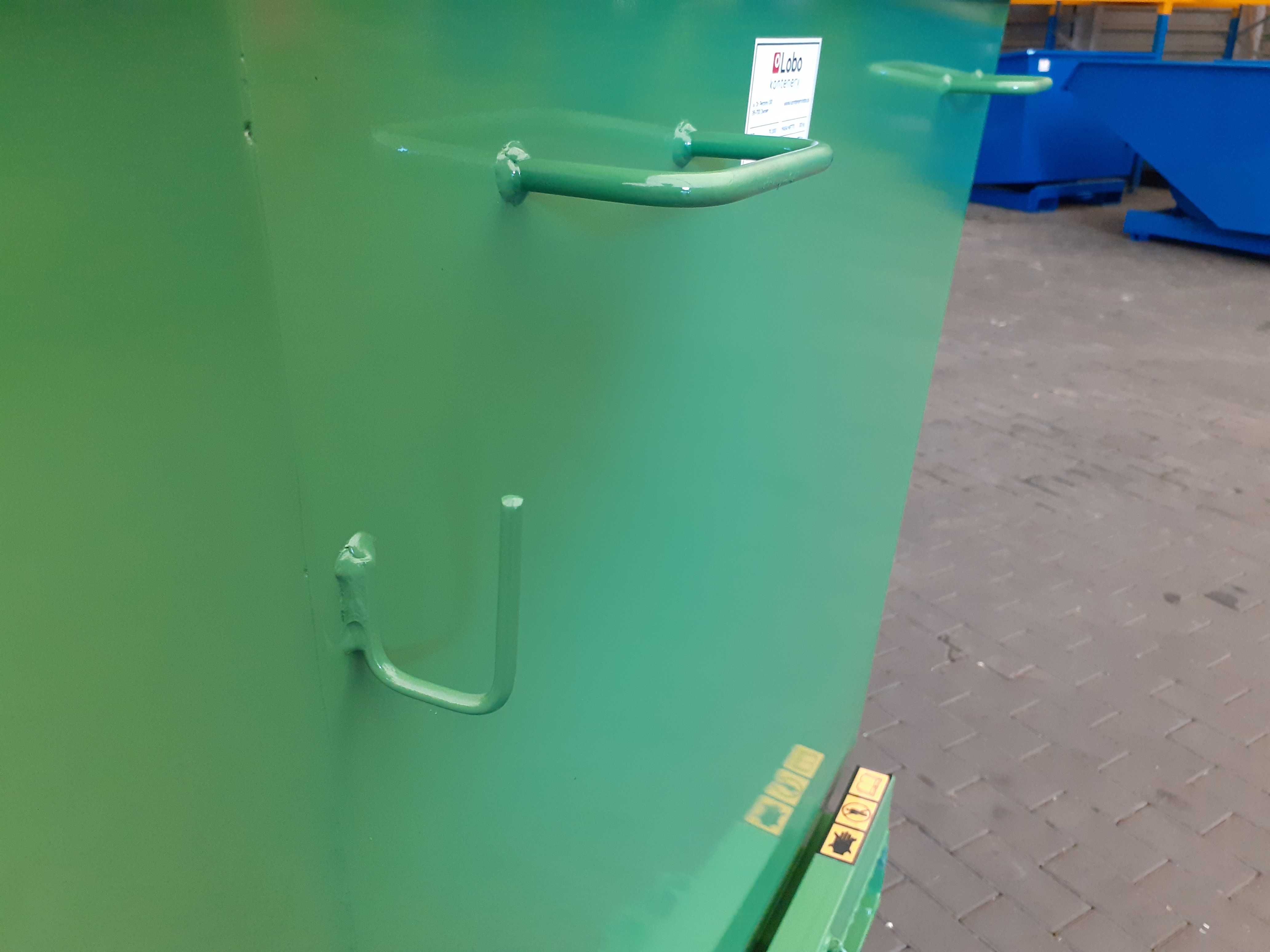 Kontener 1100L pojemnik do wózka na odpady złom gruz szkło + prezent