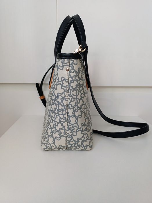 TOUS KAOS MINI torebka średniej wielkości kremowa crossbody do ręki