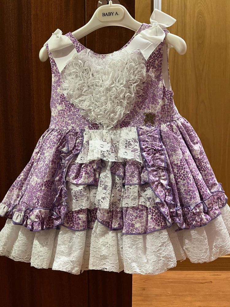 Vestido meriche  3 anos