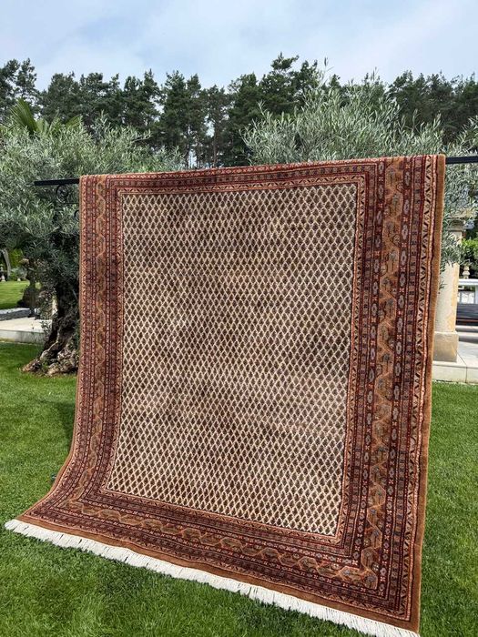 Dywan Wełniany Kaszmirowy r. tkany perski Indo Mir 260x200 sklep14 tys