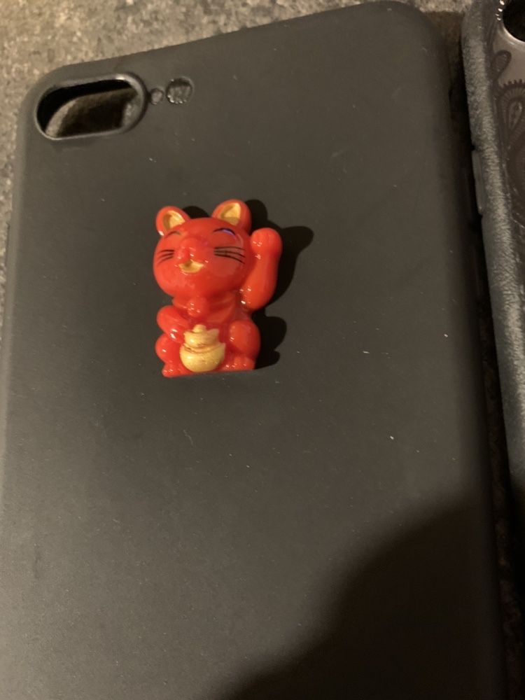 Etui, case, plecki Iphon 7 plus, Maneki-Neko, iphon