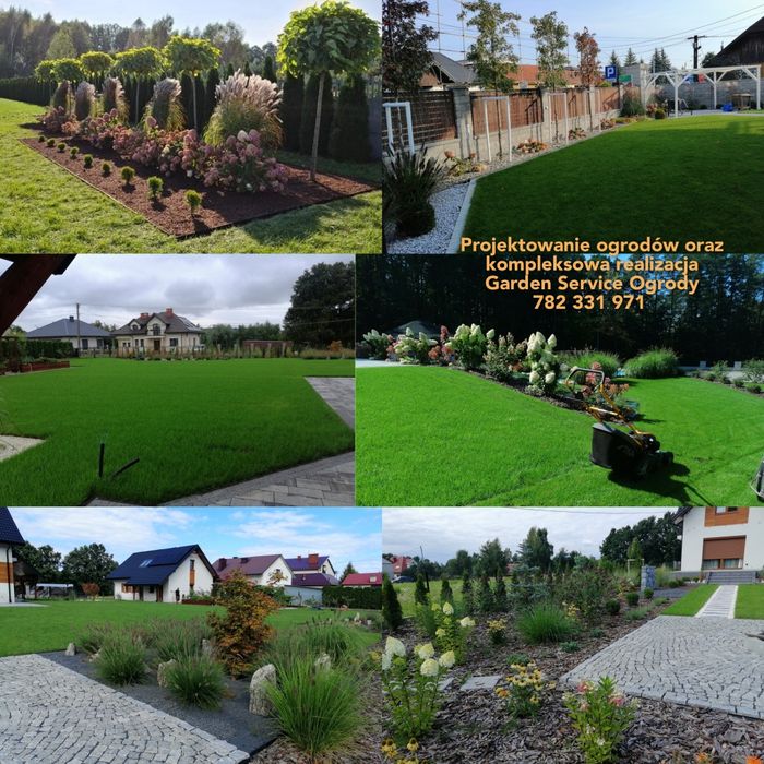 Zakładanie Ogrodów, trawników, systemów nawadniających, Pielęgnacja